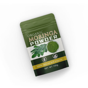 100G <span class=keywords><strong>Moringa</strong></span> Poeder Organische <span class=keywords><strong>Moringa</strong></span> Poederdrukzakken <span class=keywords><strong>Moringa</strong></span> Bladpoeder - Product Image 3