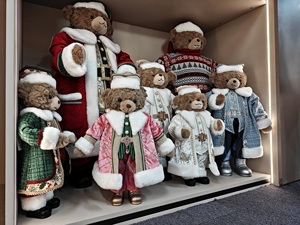 2026 Beliebte Hochwertige Luxuriöse Tier-Weihnachtsdekoration Handgefertigter Öko-Freundlicher 50cm Weihnachtsbär Großhandel - Product Image 6