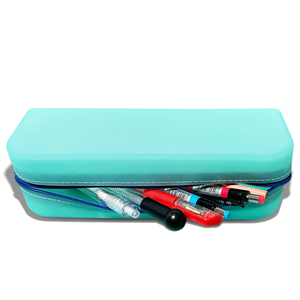 Estuche para Lápices al por Mayor para Material Escolar, Bolsas para Lápices con Cierre, Estuche para Lápices de Silicona con Logotipo Personalizado - Product Image 4