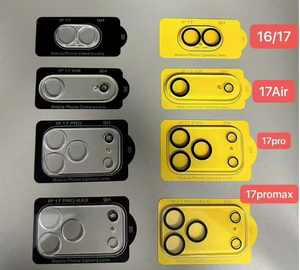 Nouvelle conception Verre trempé 3D 9H Dureté Ultra-fin Transparent Film de protection d'objectif d'appareil photo pour 15/16/17 Pro - Product Image 4