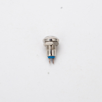 Interrupteur à bouton-poussoir HS 12 volts IP65 IK08 Protection 2A avec LED pour utilisation en bateau et en marine