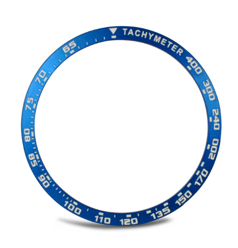 Speedometer ring blue