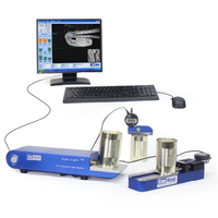 Instrumento de medición de sello de rollo completamente automático Proyector rodante de borde automático para equipos de prueba de bebidas de procesamiento de alimentos