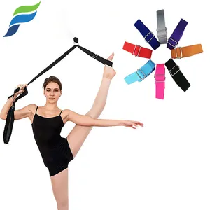 YETFUL vente en gros exercice coton sangle tapis de Yoga Pilates accessoires sangles de Tension cordes de Yoga avec Logo