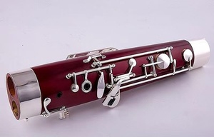 Basson à vent en bois, type à clés, clé Do, 17 clés en cupronickel, corps en érable, clés en cuivre-nickel, instruments à vent - Product Image 5