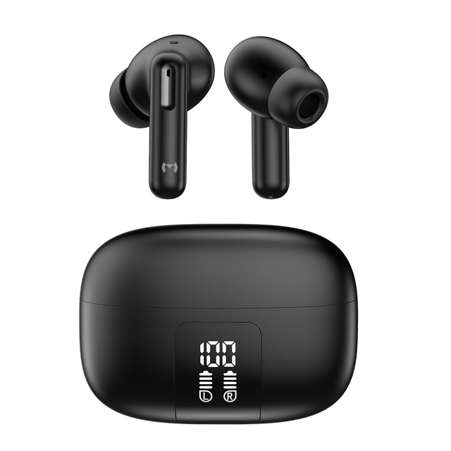 Miccell AI Translator Earbuds ANC ENC Noise Cancelling Real Time Voice Translation  TWS Earphones Type-C Wholesale OEM