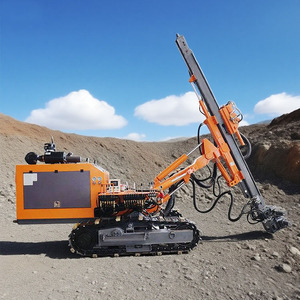 ZGXY鉱山ディーゼルクローラ式ダウンザホール掘削機TK420（エンジンポンプギアボックス搭載、58kW、最大掘削深度30m）採石場発破用 - Product Image 1