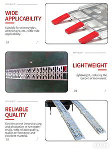Rampes pliantes en alliage d'aluminium pour <span class=keywords><strong>moto</strong></span> et VTT pour camionnette - Product Image 3