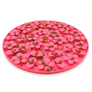 Alfombrilla interactiva de silicona para lamer y olfatear para perros y gatos, comedero lento, producto OEM - Product Image 6