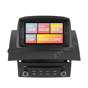 ZWNAV Android 9.0 64GB araç DVD oynatıcı oynatıcı araba radyo GPS navigasyon Renault Megane 2 2002-2009 için