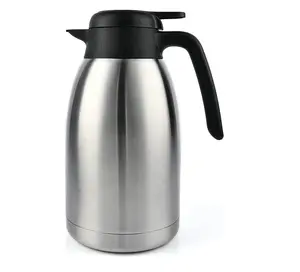 68 Unzen/2 Liter isolierte thermische Kaffee karaffe Krug Edelstahl doppelwandige Vakuum thermos Server Pot