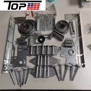 <span class=keywords><strong>Porte</strong></span> de <span class=keywords><strong>garage</strong></span> double pliante 16x7 à 4 panneaux, style accordéon, manuelle, pour atelier - Product Image 6