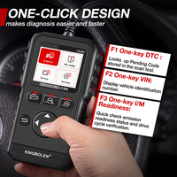 Escáner OBD2 Kingbolen YA200, Herramienta de Diagnóstico Automotriz, Consulta de Códigos DTC, Luz de Advertencia del Motor, Actualización Gratuita, Prueba de Batería