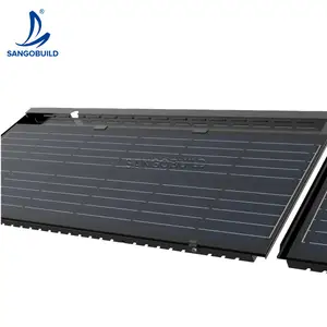 Sango build Jia sheng Photovoltaik Dachziegel Transparente Bipv Solar panel Glasfassade für Gebäude