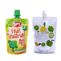 Sachets compostables Monster Drink Sachet en plastique jetable pour l'approvisionnement en boissons du fournisseur d'emballage