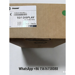 Panneau de commande mural HVAC Trane TD7 Display X13651571010 Rev J, fabriqué au Mexique - Product Image 1