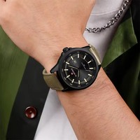  NF9248 Jam Tangan Kasual Tahan Air Quartz Pria 9248 Jam Tangan Olahraga Kulit Kalender Fashion Pria Jam Relogio Masculino