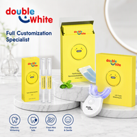Bandes blanchissantes pour les dents à double hydroxyapatite HAP, nouveau design, soins bucco-dentaires, faible MOQ, vente chaude