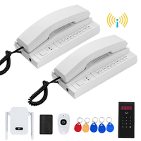 Système d'interphone audio sans fil amélioré Interphone téléphonique sans fil pour bureau, hôtel, hôpital