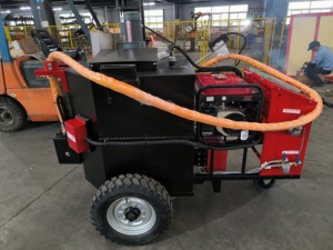 200L asfalto rotto strada strada Crack riparazione efficiente macchina di sigillatura per applicazioni di sigillanti stradali - Product Image 4