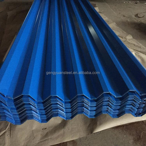 Techo de aluminio galvanizado utilizado para decorar casas Hojas de techo de perfil de caja Precios de láminas de techo corrugado Gl - Product Image 3