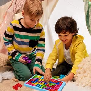 Jouet sensoriel en silicone Puzzle Pop Fidget Push <span class=keywords><strong>Bubble</strong></span> pour soulager le stress, la concentration et la stimulation tactile pour tous les âges - Product Image 6