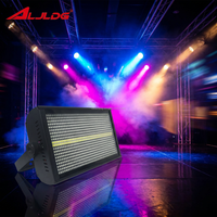 Lampu Panggung Disko Mobile Head LED Strobe Putih 8+8 Terlaris, RGB Full-color, Kontrol DMX512