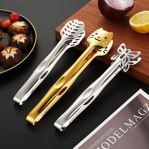 ช้อนเสิร์ฟอาหารสแตนเลส304สำหรับงานหนักคีบบุฟเฟ่ต์ที่คีบสำหรับเสิร์ฟอาหารแบบยาวคีมคีบบุฟเฟ่ต์ - Product Image 6