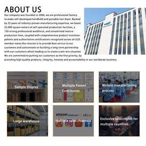 Sèche-cheveux ionique professionnel pliable 1200W haute vitesse 2026 pour salon, idéal pour les voyages d'affaires et l'usage domestique – Pack tout-en-un - Product Image 6