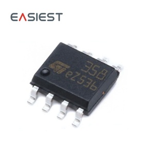 LM358DT วงจรรวมเครื่องขยายเสียงเชิงเส้นแอมป์ Op แอมป์บัฟเฟอร์ IC OpAmp GP 2วงจร8SOIC - Product Image 2