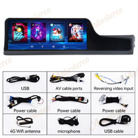Pantalla para Pasajeros de Coche, Pantalla de Copiloto Android para Lexus RX RX350 RX450 2016+, Reproductor Multimedia con GPS para Coche, Radio, Unidad Principal