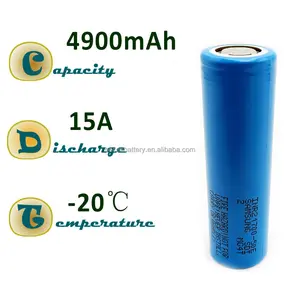 Orijinal inrsamsung 50E 3.6V 5000mAh 15A şarj edilebilir lityum iyon batarya hücre ve 50G 50GB 50S 21700 pil samsung