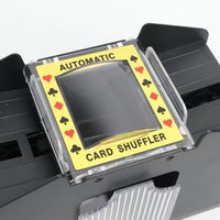 (Type de batterie électrique automatique Casino jouant Poker Mixer 2 Deck Manuel Card Shuffler Machine pour Party Entertainment)