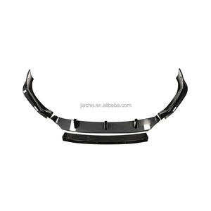 ABS Gloss Black Carbon Look paraurti anteriore Spoiler per <span class=keywords><strong>BMW</strong></span> X6 G06 M <span class=keywords><strong>Sport</strong></span> 2020-2023 labbro anteriore a quattro sezioni Car Styling - Product Image 2