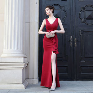 18173 #<span class=keywords><strong>2020</strong></span> nouveau Style fesse Fit <span class=keywords><strong>robe</strong></span> Sexy <span class=keywords><strong>robe</strong></span> <span class=keywords><strong>de</strong></span> soirée bal fête <span class=keywords><strong>robe</strong></span> <span class=keywords><strong>de</strong></span> demoiselle d'honneur - Product Image 2