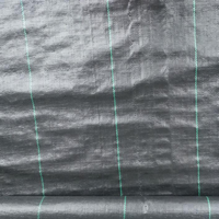 PP Tissé Membrane PE Couvre-sol Maille Tapis De Mauvaises Herbes Rouleau Anti Herbe Contrôle Tissu Bloqueur Paillis Film