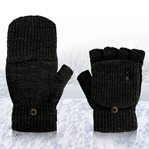 Gants d'hiver chauds pour ordinateur portable pour hommes et femmes avec mains chauffantes USB Mitaines chauffantes à bras complet - Product Image 5
