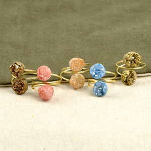 Cụm Pha Lê Đá Mã Não Pha Lê Pha Lê Đá Mã Não Tự Nhiên Giá Xuất Xưởng Rất Đẹp Nhẫn Pha Lê Nụ Pha Lê Trang Sức Nam Nữ Thời Trang - Product Image 4