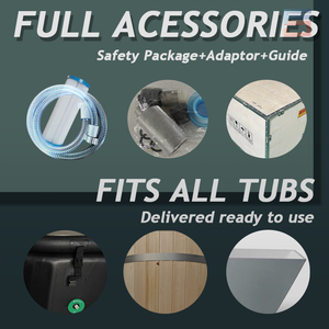 1-55 ° C phạm vi nhiệt độ rộng, trao đổi nhiệt Titan, tăng cường phục hồi thể thao ưu tú lạnh Plunge Máy làm lạnh - Product Image 5