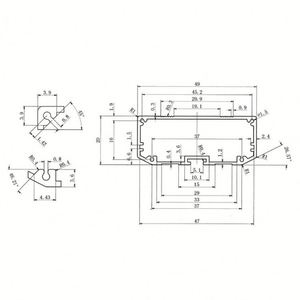 Caja de Control de Aleación de Aluminio Personalizada, Protección IP54, Recubrimiento en Polvo, Certificación ISO9001, Caja Electrónica OEM/ODM - Product Image 5