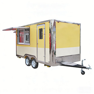 High Quality Stainless Steel Food Truck <b>Trailer</b> Fully Equipped Mobile Kitchen for Outdoor Catering Events - Product Image 1