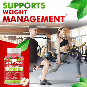 Gommes au <span class=keywords><strong>vinaigre</strong></span> <span class=keywords><strong>de</strong></span> <span class=keywords><strong>cidre</strong></span> <span class=keywords><strong>de</strong></span> pomme avec la Mère (500mg) – Force Maximale pour la Perte <span class=keywords><strong>de</strong></span> Poids, la Digestion, la Santé Intestinale, l'Énergie et le Soutien Immunitaire – 60 Gommes - Product Image 2