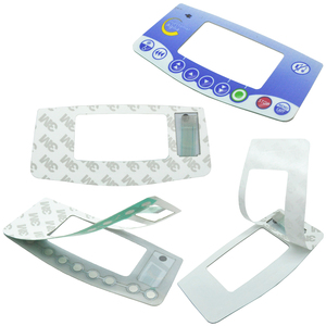 Miếng Dán Bảng Điều Khiển 1*9 Nút Tùy Chỉnh Bàn Phím Công Tắc Màng Vòm Poly - Product Image 2
