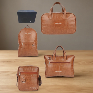 Liviya Premium Leather Multifunction Planner Organizer with Custom Logo Embossing Printing-Corporate & Tradeshow Giveaways - Product Image 2
