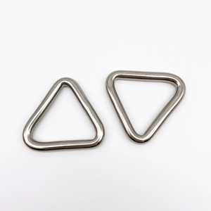 Chất lượng cao thép không gỉ 316 Delta liên kết Hàn Vòng Kim Loại tam giác nhanh chóng liên kết vòng phần cứng gian lận - Product Image 2