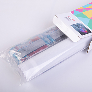 COOLEVE Venta al por mayor <span class=keywords><strong>de</strong></span> fábrica Kit <span class=keywords><strong>de</strong></span> pintura <span class=keywords><strong>de</strong></span> diamantes 5D DIY <span class=keywords><strong>personalizado</strong></span> con taladro completo, arte <span class=keywords><strong>de</strong></span> tela redonda impresa para decoración del hogar - Product Image 5