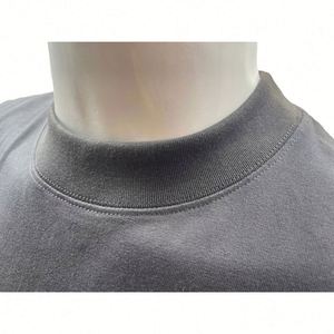 Design Wholesale Blank T Shirt Custom 100% Cotton Logo for Men's Plain Printing White Black Blanks Casual Tshirt - Product Image 5