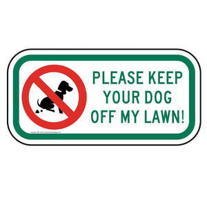 Adesivo di sicurezza porta di parcheggio e giardino senza cani nuovi arrivi divertente segnale di avvertimento - Product Image 4