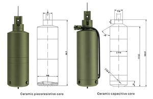 Système de dosage submersible GLT570 en PTFE anticorrosion, capteur de niveau de liquide - Product Image 4