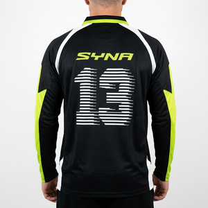 Fabricant de vêtements de sport unisexes d'été respirants, design de broderie par sublimation, maillot de football rétro streetwear personnalisé - Product Image 3